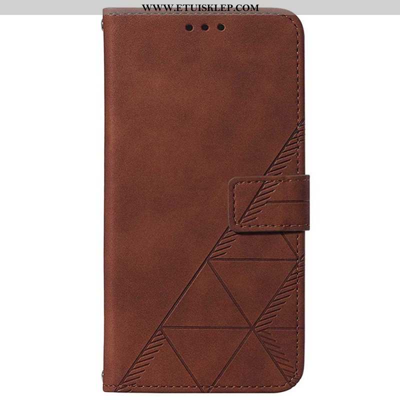 Etui Folio do Google Pixel 7 Pro Efekt Skóry